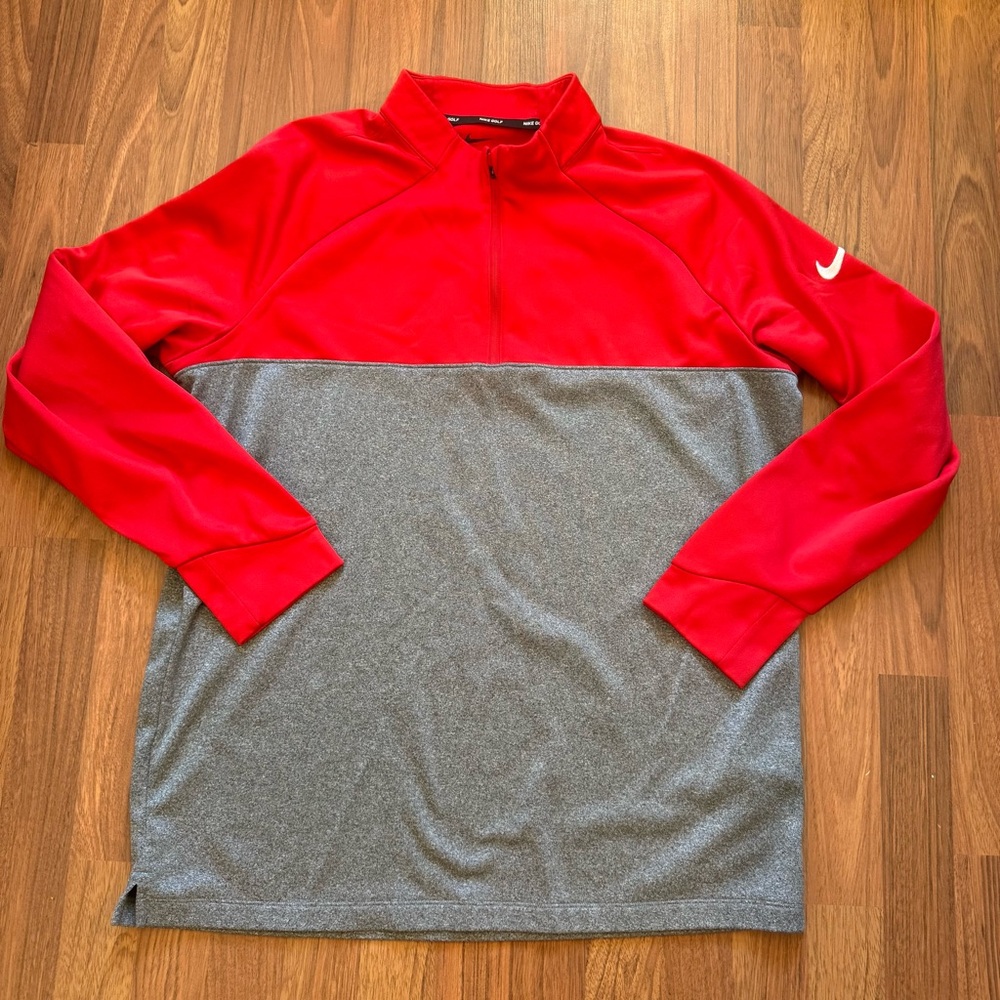 Nike Golf Quarter Zip Sweater Size XL